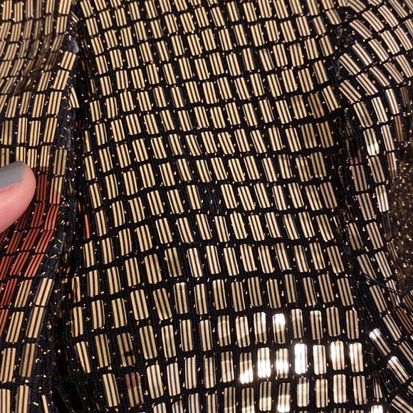 LAST ONE Zara gold blazer dress NWT - Picture 13 of 16